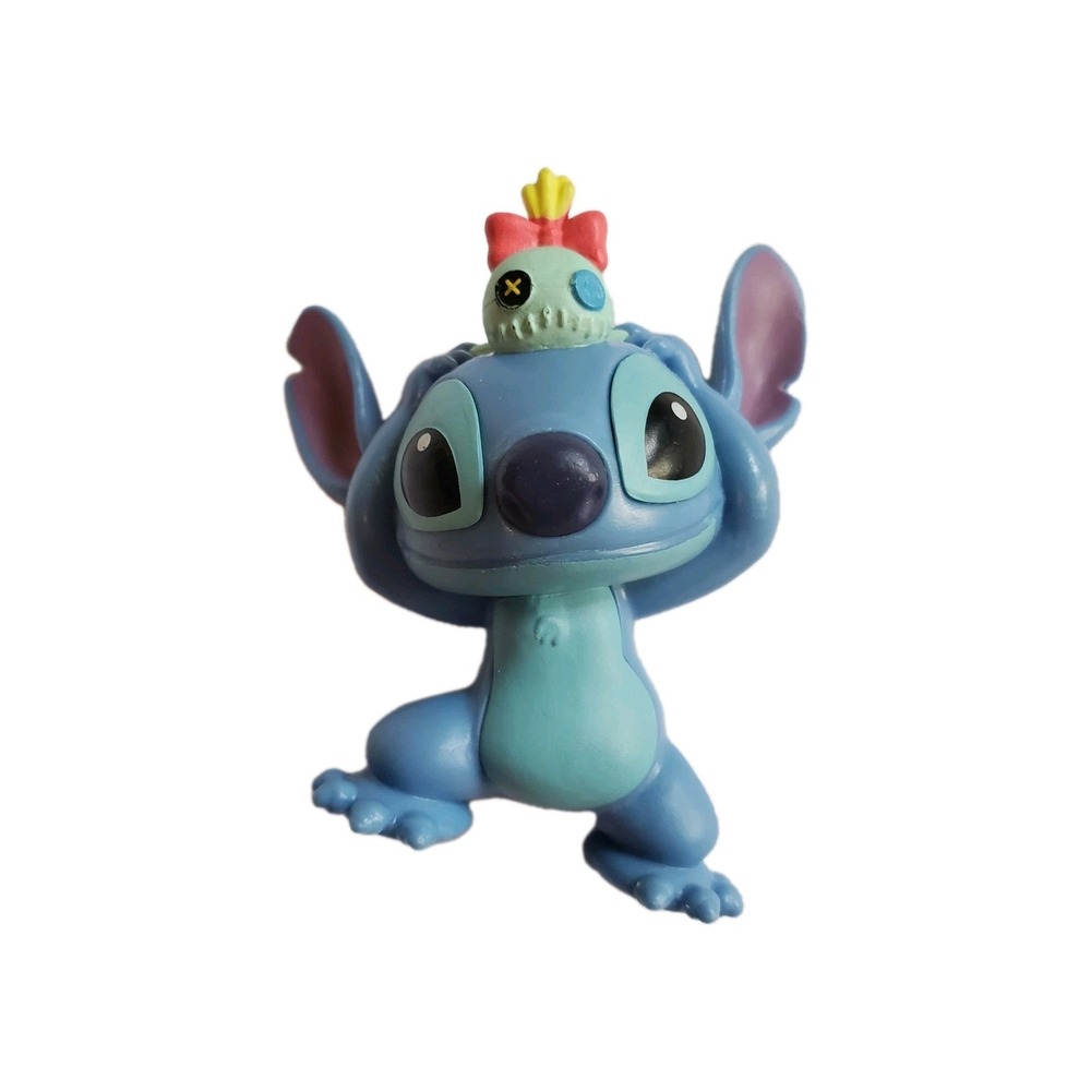 Disney Stitch and Scrump 2.5" Figure Cake Topper